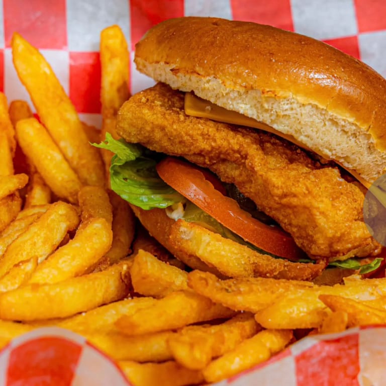 Delicious Fish Sandwich