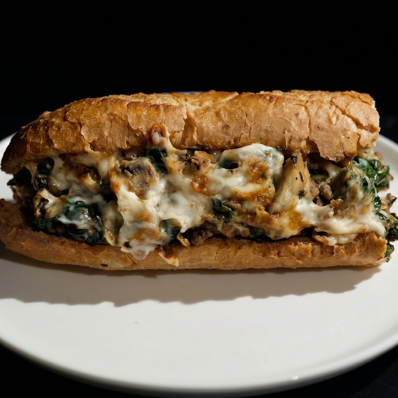 Chicken & Spinach Sub.