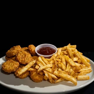 Chicken Nuggets with Dipping Sauce