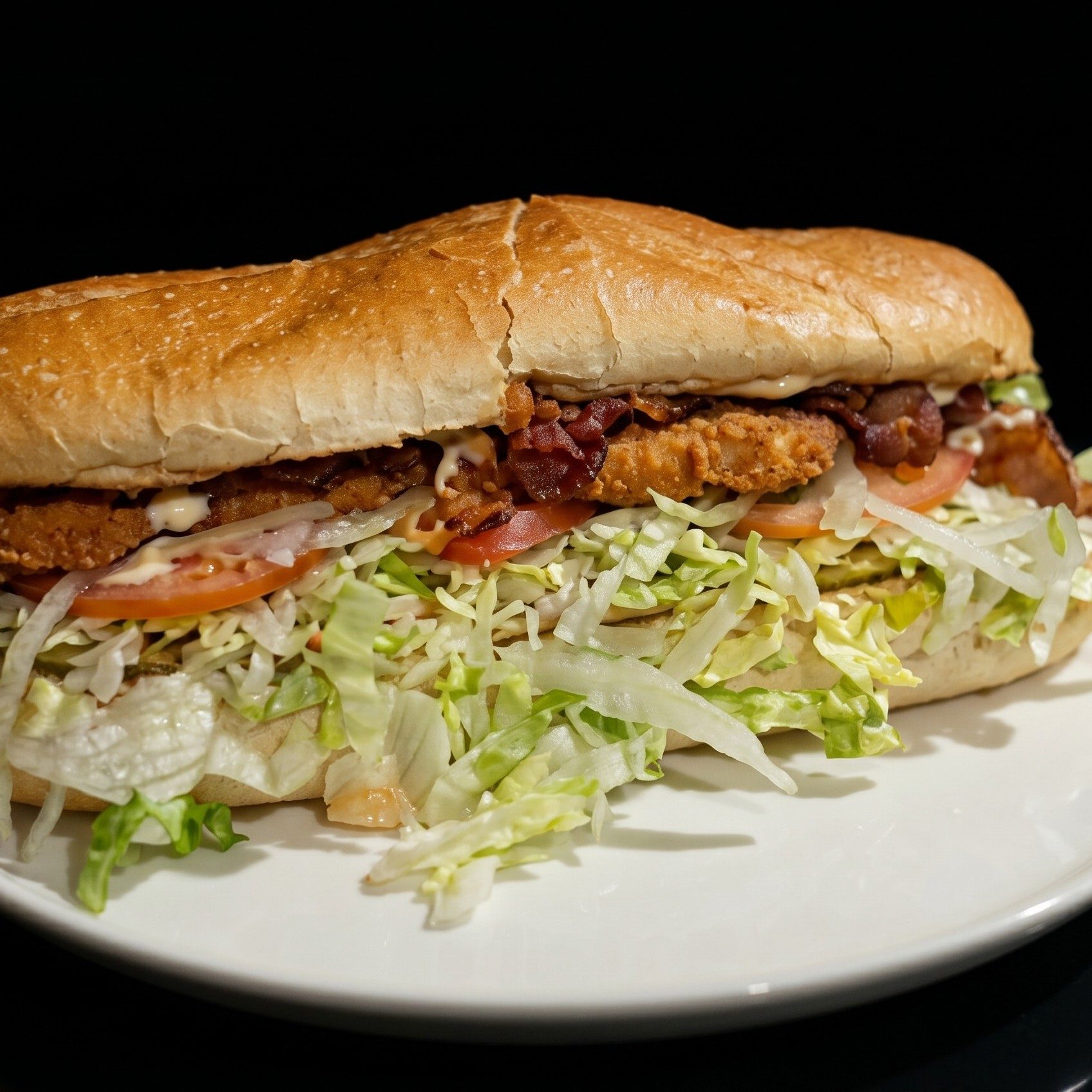 Chicken Bacon Ranch Sub.