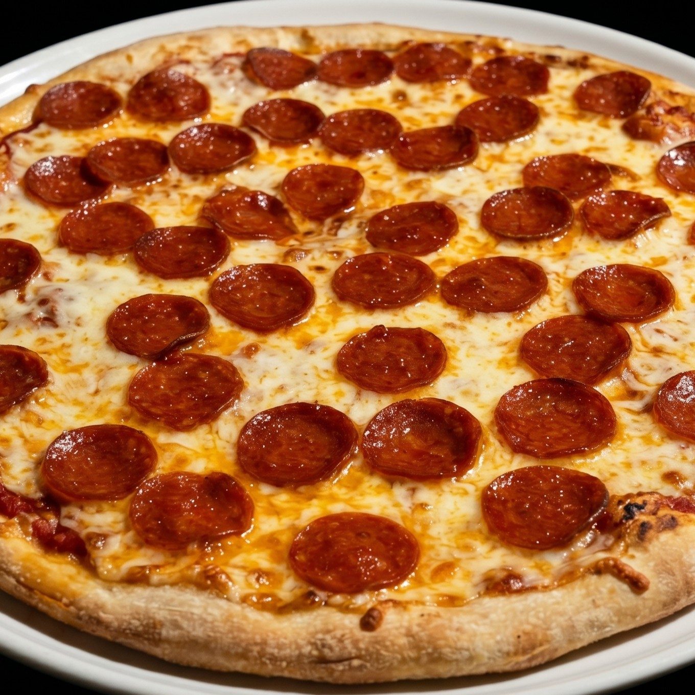 Cheese & Pepperoni Pizza.